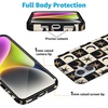 image:imageCasely iPhone 14 Case  Falling for You  Plum Floral  Compatible with MagSafe  Classic Ultra Slim DesignMystic Moonstar  Black Celestial