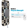 image:imageCasely iPhone 14 Case  Falling for You  Plum Floral  Compatible with MagSafe  Classic Ultra Slim DesignMystic Moonstar  Black Celestial