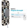 image:imageCasely iPhone 14 Case  Falling for You  Plum Floral  Compatible with MagSafe  Classic Ultra Slim DesignMystic Moonstar  Black Celestial