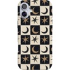 image:imageCasely iPhone 14 Case  Falling for You  Plum Floral  Compatible with MagSafe  Classic Ultra Slim DesignMystic Moonstar  Black Celestial