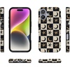 image:imageCasely iPhone 14 Case  Falling for You  Plum Floral  Compatible with MagSafe  Classic Ultra Slim DesignMystic Moonstar  Black Celestial