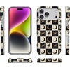 image:imageCasely iPhone 14 Case  Falling for You  Plum Floral  Compatible with MagSafe  Classic Ultra Slim DesignMystic Moonstar  Black Celestial
