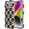 image:imageCasely iPhone 14 Case  Falling for You  Plum Floral  Compatible with MagSafe  Classic Ultra Slim DesignMystic Moonstar  Black Celestial
