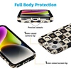 image:imageCasely iPhone 14 Case  Falling for You  Plum Floral  Compatible with MagSafe  Classic Ultra Slim DesignMystic Moonstar  Black Celestial