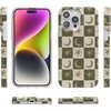image:imageCasely iPhone 14 Case  Falling for You  Plum Floral  Compatible with MagSafe  Classic Ultra Slim DesignMystic Moonstar  Green Celestial