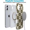 image:imageCasely iPhone 14 Case  Falling for You  Plum Floral  Compatible with MagSafe  Classic Ultra Slim DesignMystic Moonstar  Green Celestial