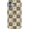 image:imageCasely iPhone 14 Case  Falling for You  Plum Floral  Compatible with MagSafe  Classic Ultra Slim DesignMystic Moonstar  Green Celestial
