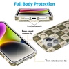image:imageCasely iPhone 14 Case  Falling for You  Plum Floral  Compatible with MagSafe  Classic Ultra Slim DesignMystic Moonstar  Green Celestial