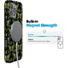 image:imageCasely iPhone 14 Case  Falling for You  Plum Floral  Compatible with MagSafe  Classic Ultra Slim DesignMystic Moths  Green Twilight