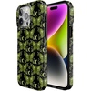 image:imageCasely iPhone 14 Case  Falling for You  Plum Floral  Compatible with MagSafe  Classic Ultra Slim DesignMystic Moths  Green Twilight