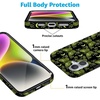 image:imageCasely iPhone 14 Case  Falling for You  Plum Floral  Compatible with MagSafe  Classic Ultra Slim DesignMystic Moths  Green Twilight