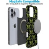 image:imageCasely iPhone 14 Case  Falling for You  Plum Floral  Compatible with MagSafe  Classic Ultra Slim DesignMystic Moths  Green Twilight