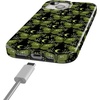 image:imageCasely iPhone 14 Case  Falling for You  Plum Floral  Compatible with MagSafe  Classic Ultra Slim DesignMystic Moths  Green Twilight