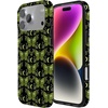 image:imageCasely iPhone 14 Case  Falling for You  Plum Floral  Compatible with MagSafe  Classic Ultra Slim DesignMystic Moths  Green Twilight