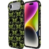 image:imageCasely iPhone 14 Case  Falling for You  Plum Floral  Compatible with MagSafe  Classic Ultra Slim DesignMystic Moths  Green Twilight