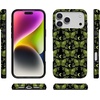 image:imageCasely iPhone 14 Case  Falling for You  Plum Floral  Compatible with MagSafe  Classic Ultra Slim DesignMystic Moths  Green Twilight