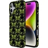 image:imageCasely iPhone 14 Case  Falling for You  Plum Floral  Compatible with MagSafe  Classic Ultra Slim DesignMystic Moths  Green Twilight