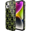 image:imageCasely iPhone 14 Case  Falling for You  Plum Floral  Compatible with MagSafe  Classic Ultra Slim DesignMystic Moths  Green Twilight