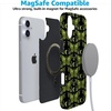 image:imageCasely iPhone 14 Case  Falling for You  Plum Floral  Compatible with MagSafe  Classic Ultra Slim DesignMystic Moths  Green Twilight