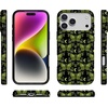 image:imageCasely iPhone 14 Case  Falling for You  Plum Floral  Compatible with MagSafe  Classic Ultra Slim DesignMystic Moths  Green Twilight