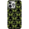 image:imageCasely iPhone 14 Case  Falling for You  Plum Floral  Compatible with MagSafe  Classic Ultra Slim DesignMystic Moths  Green Twilight