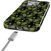 image:imageCasely iPhone 14 Case  Falling for You  Plum Floral  Compatible with MagSafe  Classic Ultra Slim DesignMystic Moths  Green Twilight