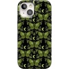 image:imageCasely iPhone 14 Case  Falling for You  Plum Floral  Compatible with MagSafe  Classic Ultra Slim DesignMystic Moths  Green Twilight