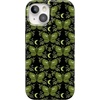 image:imageCasely iPhone 14 Case  Falling for You  Plum Floral  Compatible with MagSafe  Classic Ultra Slim DesignMystic Moths  Green Twilight