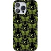 image:imageCasely iPhone 14 Case  Falling for You  Plum Floral  Compatible with MagSafe  Classic Ultra Slim DesignMystic Moths  Green Twilight