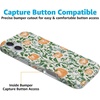 image:imageCasely iPhone 14 Case  Falling for You  Plum Floral  Compatible with MagSafe  Classic Ultra Slim DesignPumpkin Patch  Green Vines