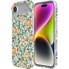 image:imageCasely iPhone 14 Case  Falling for You  Plum Floral  Compatible with MagSafe  Classic Ultra Slim DesignPumpkin Patch  Green Vines