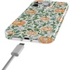 image:imageCasely iPhone 14 Case  Falling for You  Plum Floral  Compatible with MagSafe  Classic Ultra Slim DesignPumpkin Patch  Green Vines