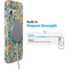 image:imageCasely iPhone 14 Case  Falling for You  Plum Floral  Compatible with MagSafe  Classic Ultra Slim DesignPumpkin Patch  Green Vines