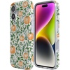image:imageCasely iPhone 14 Case  Falling for You  Plum Floral  Compatible with MagSafe  Classic Ultra Slim DesignPumpkin Patch  Green Vines