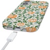 image:imageCasely iPhone 14 Case  Falling for You  Plum Floral  Compatible with MagSafe  Classic Ultra Slim DesignPumpkin Patch  Green Vines