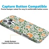 image:imageCasely iPhone 14 Case  Falling for You  Plum Floral  Compatible with MagSafe  Classic Ultra Slim DesignPumpkin Patch  Green Vines