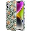 image:imageCasely iPhone 14 Case  Falling for You  Plum Floral  Compatible with MagSafe  Classic Ultra Slim DesignPumpkin Patch  Green Vines