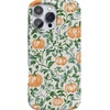 image:imageCasely iPhone 14 Case  Falling for You  Plum Floral  Compatible with MagSafe  Classic Ultra Slim DesignPumpkin Patch  Green Vines