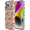 image:imageCasely iPhone 14 Case  Falling for You  Plum Floral  Compatible with MagSafe  Classic Ultra Slim DesignPumpkin Princess  Harvest Vines