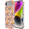 image:imageCasely iPhone 14 Case  Falling for You  Plum Floral  Compatible with MagSafe  Classic Ultra Slim DesignPumpkin Princess  Harvest Vines