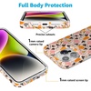 image:imageCasely iPhone 14 Case  Falling for You  Plum Floral  Compatible with MagSafe  Classic Ultra Slim DesignPumpkin Princess  Harvest Vines