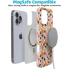 image:imageCasely iPhone 14 Case  Falling for You  Plum Floral  Compatible with MagSafe  Classic Ultra Slim DesignPumpkin Princess  Harvest Vines