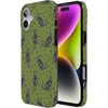 image:imageCasely iPhone 14 Case  Falling for You  Plum Floral  Compatible with MagSafe  Classic Ultra Slim DesignSabrinas Bestie  Black Cats