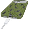 image:imageCasely iPhone 14 Case  Falling for You  Plum Floral  Compatible with MagSafe  Classic Ultra Slim DesignSabrinas Bestie  Black Cats