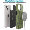 image:imageCasely iPhone 14 Case  Falling for You  Plum Floral  Compatible with MagSafe  Classic Ultra Slim DesignSabrinas Bestie  Black Cats