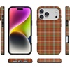 image:imageCasely iPhone 14 Case  Falling for You  Plum Floral  Compatible with MagSafe  Classic Ultra Slim DesignSpiced Chai  Fall Plaid