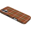 image:imageCasely iPhone 14 Case  Falling for You  Plum Floral  Compatible with MagSafe  Classic Ultra Slim DesignSpiced Chai  Fall Plaid
