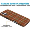 image:imageCasely iPhone 14 Case  Falling for You  Plum Floral  Compatible with MagSafe  Classic Ultra Slim DesignSpiced Chai  Fall Plaid