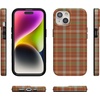 image:imageCasely iPhone 14 Case  Falling for You  Plum Floral  Compatible with MagSafe  Classic Ultra Slim DesignSpiced Chai  Fall Plaid