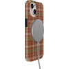 image:imageCasely iPhone 14 Case  Falling for You  Plum Floral  Compatible with MagSafe  Classic Ultra Slim DesignSpiced Chai  Fall Plaid